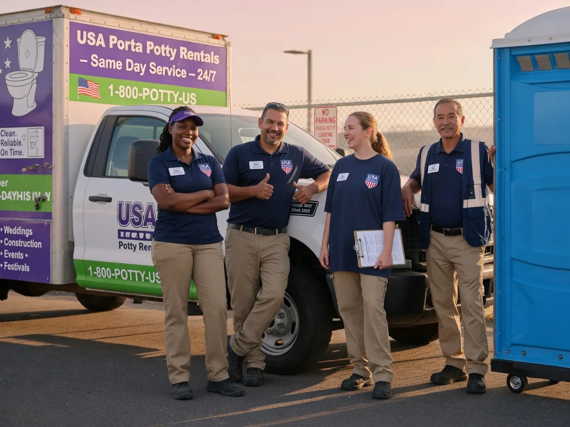 Porta Potty Rental company in Scroggins, TX