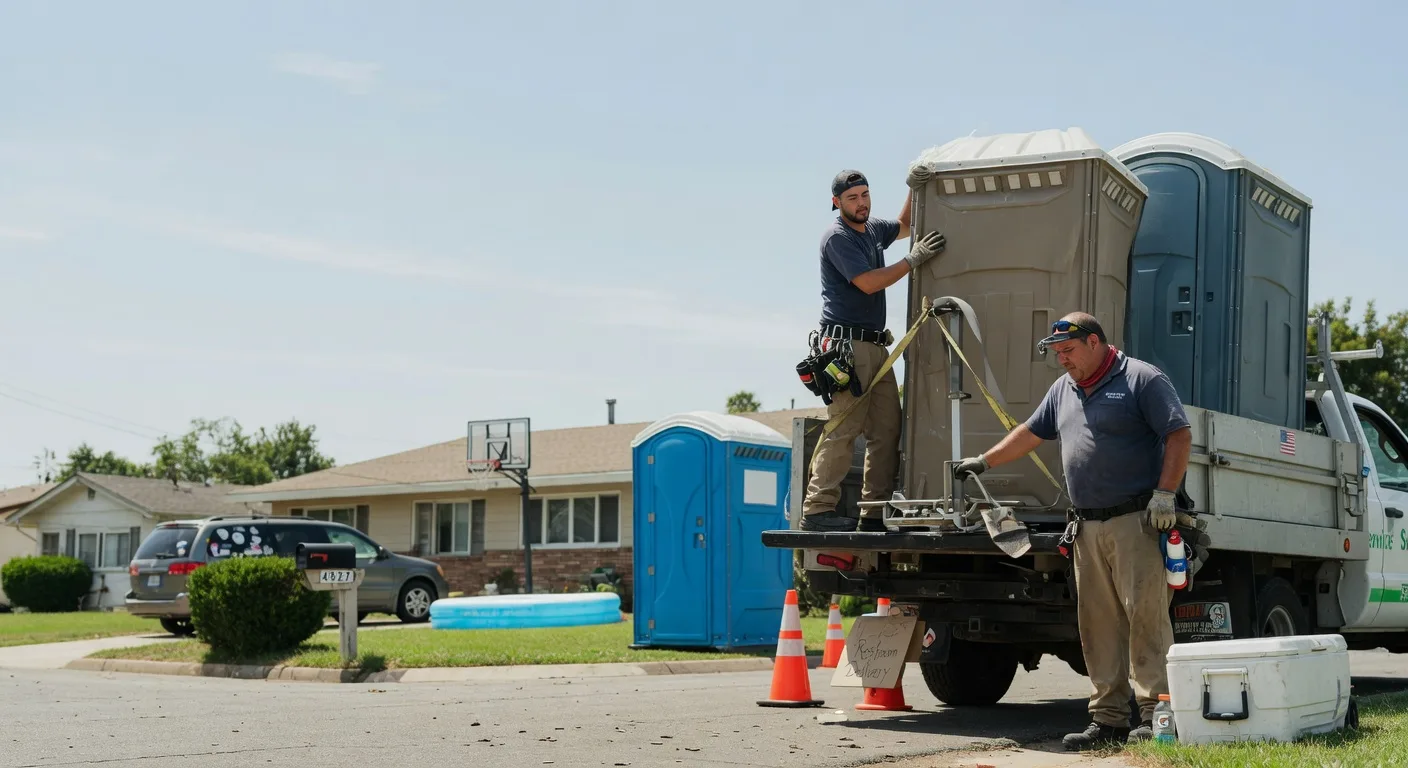 Porta Potty Rental in Scroggins, TX near me